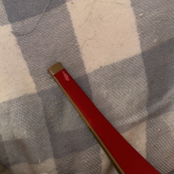 Charlotte Russe 5” Red Matte Heels - Picture 5 of 5